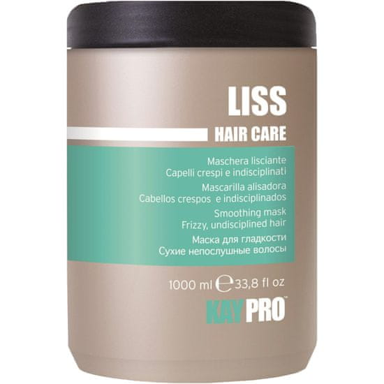 KayPro Liss maska pro nadýchané vlasy 1000ml, uhlazuje a zjemňuje vlasy