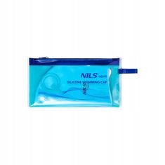 NILS Plavecká čepice silikonová NQC světle modrá