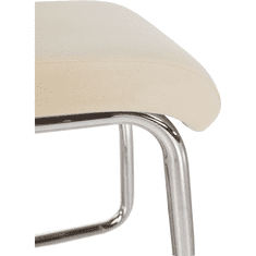 BPS-koupelny Jídelní židle, béžová Dulux Velvet látka, ABIRA NEW
