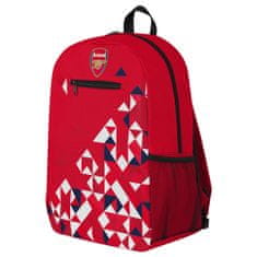 FotbalFans Batoh Arsenal FC, Červený design, 42x30x17 cm