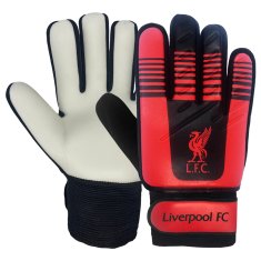 FotbalFans Brankářské Rukavice Liverpool FC, Červené, Dorost 10-16 let