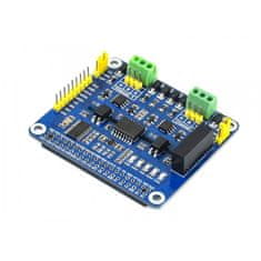 Waveshare Dvoukanálový izolovaný RS485 HAT pro Raspberry Pi