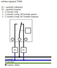 Malapa Digitální termostat bezdrátový TO04 (topení a chlazení)