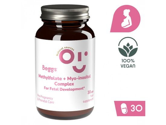 Beggs Beggs Methylfolate + myo-inositol COMPLEX 30 kapslí