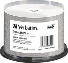 Verbatim DVD-R (16xProfes. Print, 4,7GB), 50 cake