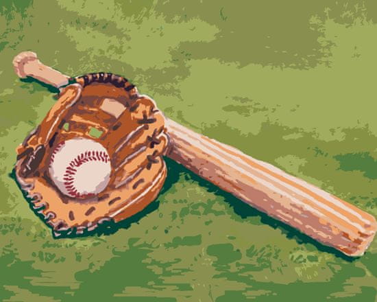 ZUTY Malování podle čísel - BASEBALL