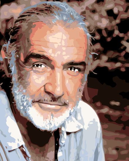 ZUTY Malování podle čísel - SEAN CONNERY