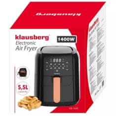 KLAUSBERG Fritéza bez tuku 5,5 l Kb-7600