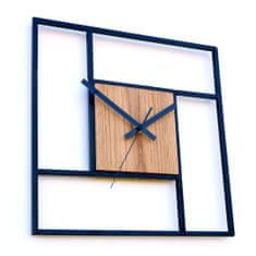 ModernClock Kovové nástěnné hodiny Loft Steve