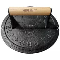 KINGHoff Litinový lis na hamburgery Kh-1760