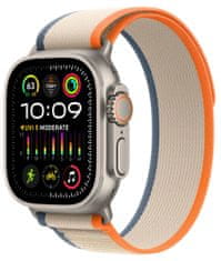 Apple Watch Ultra 2, Trail Loop, Orange/Beige, M/L (MRF23CS/A)