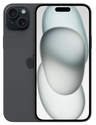 Apple iPhone 15 Plus velký displej Nová funkce Dynamic Island, Haptic Touch, výkonné polohovací systémy 48+12 12Mpx Haptix touch faceID oleofobní úprava ip68 A16 Bionic SOS volání Ceramic Shield  supervýkonný procesor, strojové učení, A15 Bionic OLED Super Retina XDR  velký displej, trojitý zadní ultraširokoúhlý fotoaparát, přední fotoaparát 12 Mpx, IP68, voděodolný, Face ID, Dolby Atmos detekce autonehody sos volání dolby atmos usb-c nový iphone vlajková loď vyosce výkonný smartphone na trhu výkonný smarphone optická stabilizace obrazu filmařský režim filmový režim portrét nové generace dynamic island nová funkce dynamic island apple pay strojové učení haptic touch 5G síť 5G připojení magsafe