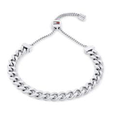 Tommy Hilfiger Slušivý ocelový náramek Sliding Chains 2780775