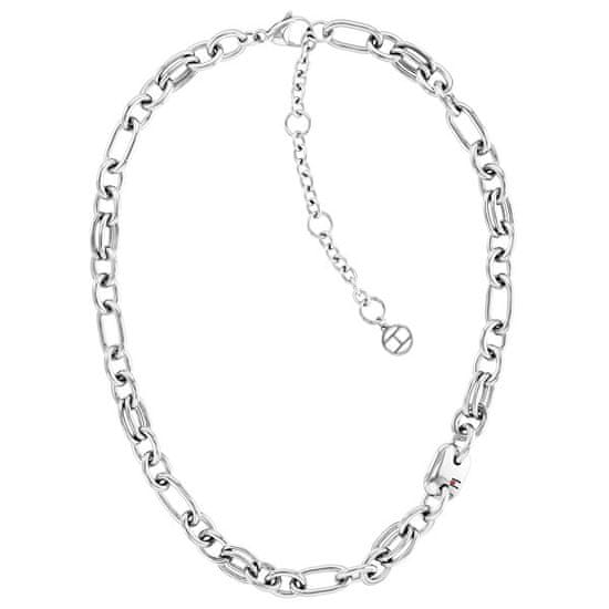 Tommy Hilfiger Masivní náhrdelník z oceli Contrast Link Chain 2780785