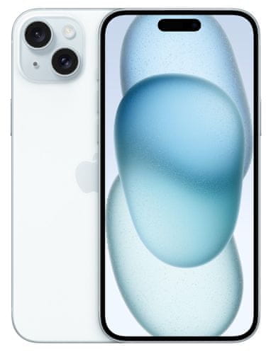 Apple iPhone 15 Plus velký displej Nová funkce Dynamic Island, Haptic Touch, výkonné polohovací systémy 48+12 12Mpx Haptix touch faceID oleofobní úprava ip68 A16 Bionic SOS volání Ceramic Shield  supervýkonný procesor, strojové učení, A15 Bionic OLED Super Retina XDR  velký displej, trojitý zadní ultraširokoúhlý fotoaparát, přední fotoaparát 12 Mpx, IP68, voděodolný, Face ID, Dolby Atmos detekce autonehody sos volání dolby atmos usb-c nový iphone vlajková loď vyosce výkonný smartphone na trhu výkonný smarphone optická stabilizace obrazu filmařský režim filmový režim portrét nové generace dynamic island nová funkce dynamic island apple pay strojové učení haptic touch 5G síť 5G připojení magsafe