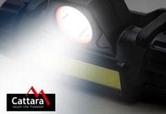 Cattara LED čelovka 120lm nabíjecí