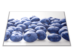 Glasdekor Skleněné prkénko ovoce borůvky - Prkénko: 30x20cm