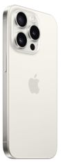 Apple iPhone 15 Pro, 256GB, White Titanium (MTV43SX/A)