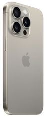 Apple iPhone 15 Pro, 512GB, Natural Titanium (MTV93SX/A)