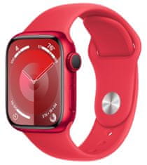 Apple Watch Series 9, 45mm, (PRODUCT)RED, (PRODUCT)RED Sport Band - M/L (MRXK3QC/A)