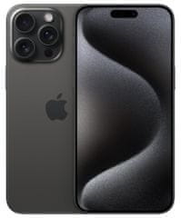 iPhone 15 Pro Max, 1TB, Black Titanium (MU7G3SX/A)