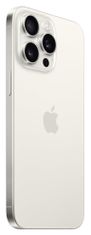 Apple iPhone 15 Pro Max, 1TB, White Titanium (MU7H3SX/A)