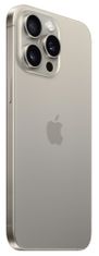 Apple iPhone 15 Pro Max, 1TB, Natural Titanium (MU7J3SX/A)
