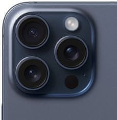 Apple iPhone 15 Pro Max, 512GB, Blue Titanium (MU7F3SX/A)