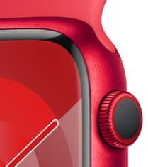 Apple Watch Series 9, Cellular, 45mm, (PRODUCT)RED, (PRODUCT)RED Sport Band - S/M (MRYE3QC/A)