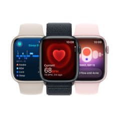 Apple Watch Series 9, Cellular, 45mm, (PRODUCT)RED, (PRODUCT)RED Sport Band - S/M (MRYE3QC/A)