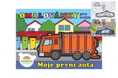 Teddies Moje první auta - Omalovánky