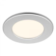 BRILONER BRILONER LED vestavné svítidlo, 11,5 cm, 6W, 600lm, matný chrom BRI 7049014