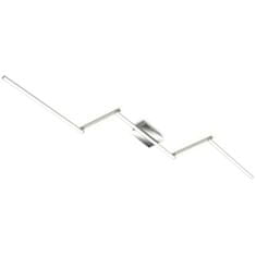 BRILONER BRILONER LED stropní svítidlo, 227,2 cm, 24 W, hliník-chrom BRILO 3501-018