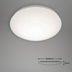 BRILONER BRILONER LED stropní svítidlo, pr. 28 cm, 12 W, bílé BRILO 3324-016