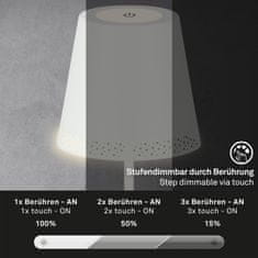 BRILONER BRILONER LED nabíjecí stojací svítidlo 130 cm 3,5 W 400lm bílé BRILO 1438016