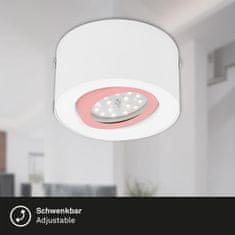 BRILONER BRILONER LED přisazené svítidlo, pr. 9 cm, 5 W, bílé BRI 7121-016