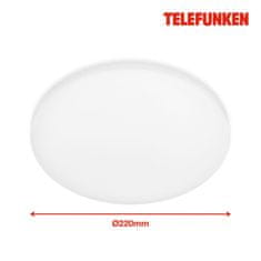 BRILONER BRILONER LED stropní svítidlo, 22 cm, 10W, 960lm, bílé TF 205706TF