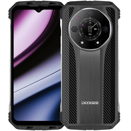 Doogee S110 12/256GB 10800 mAh, stříbrná