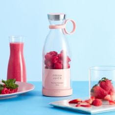 Symfony cestovní smoothie maker 350 ml, růžový