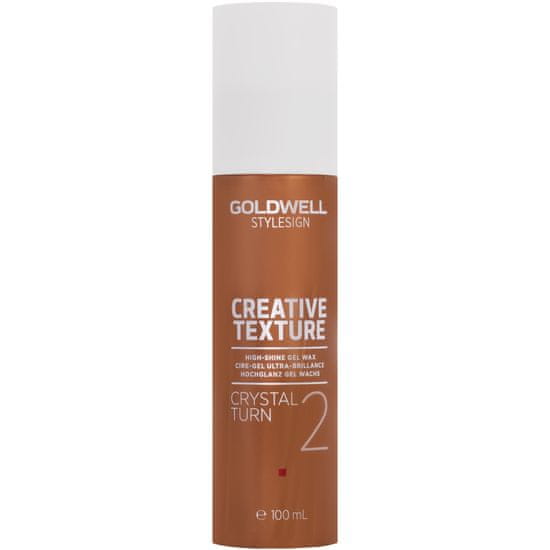 GOLDWELL Style Crystal Turn gelový vosk 100ml, usnadňuje úpravu účesu