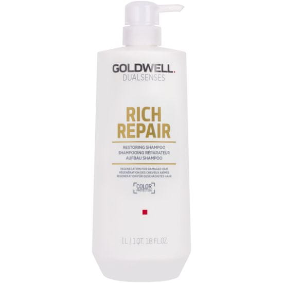 GOLDWELL Dualsenses Rich šampon na vlasy 1000ml, obnovuje strukturu vlasů