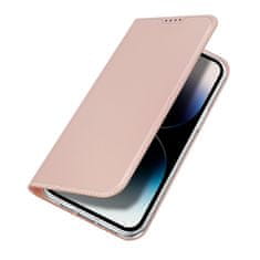 Dux Ducis Skin knížkové pouzdro na iPhone 15 PRO MAX 6.7" Pink