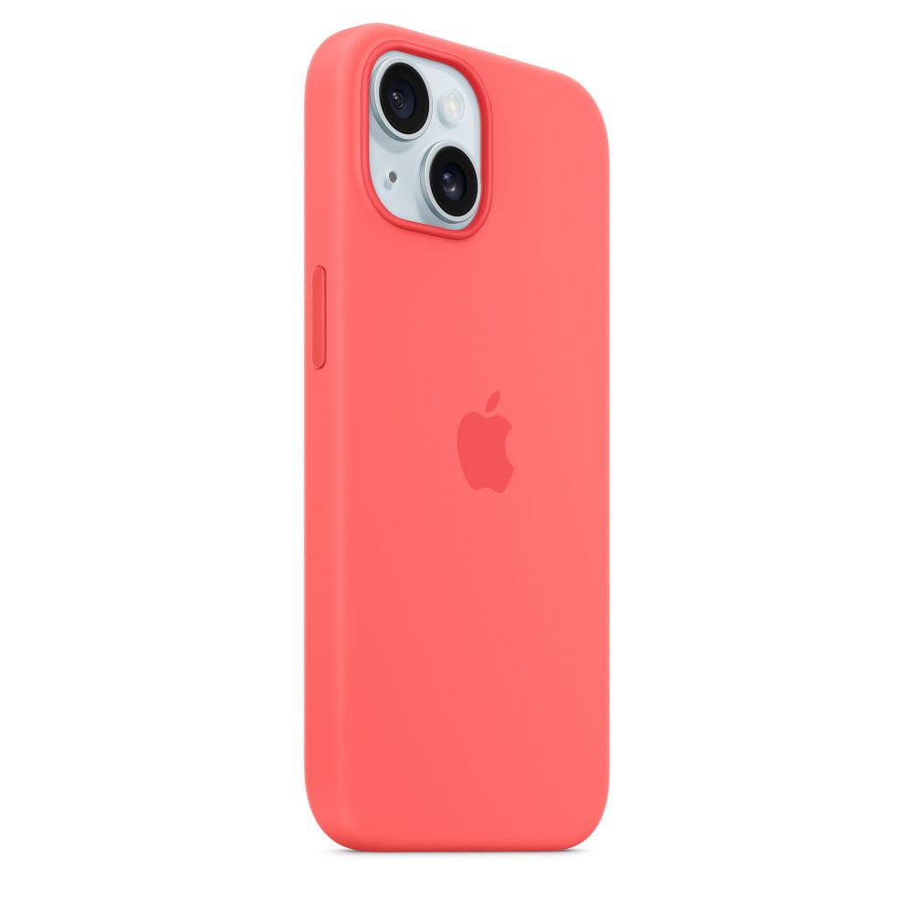 Apple iPhone 15 Silicone Case with MagSafe - Guava