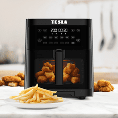 TESLA multifunkční parní a horkovzdušná AirCook & Steam QS550 XL + prodloužená záruka 3 roky