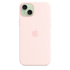 Apple iPhone 15 Plus Silicone Case with MagSafe - Light Pink - rozbaleno