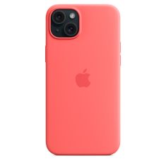 Apple iPhone 15 Plus Silicone Case with MagSafe - Guava