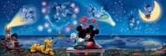 Clementoni Puzzle 1000 dílků panorama - Mickey a Minnie