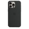 iPhone 15 Pro Max Silicone Case with MagSafe - Black