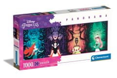 Clementoni Puzzle 1000 dílků panorama - Disney princezny