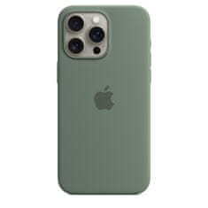 Apple iPhone 15 Pro Max Silicone Case with MagSafe - Cypress - rozbaleno